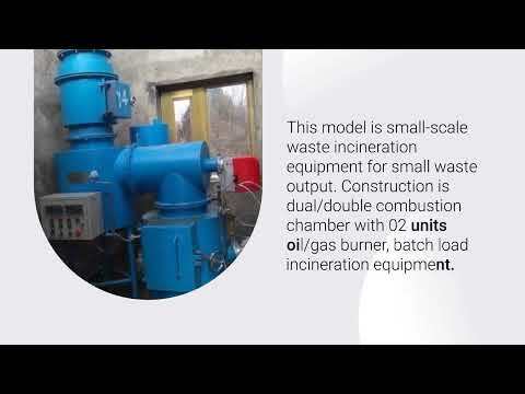Small and cheap price incinerator