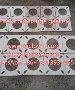 Fire proof flange gasket for burner